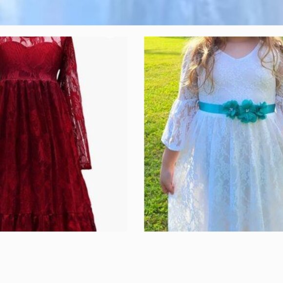 Girls lace dresses - Picture 8 of 8